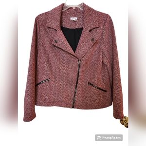 WESTPORT SIZE 2X asymmetrical zip front, fully lined. Like new condition moto